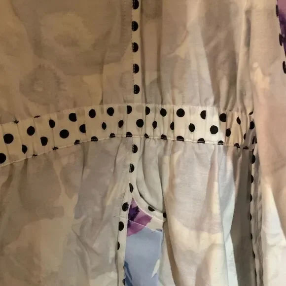 Joan Rivers Purple Floral Jacket Size 16 - Picture 7 of 10